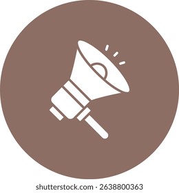 Loud Speaker vector icon. Can be used for printing, mobile and web applications.