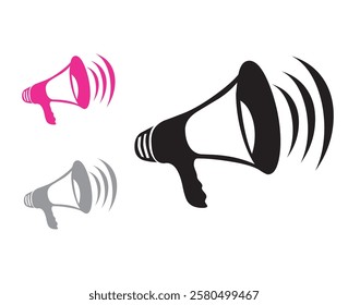 Loud Speaker vector line art