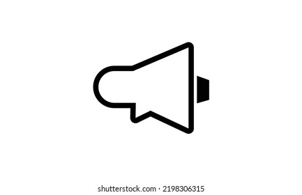 Loud Speaker vector logo design