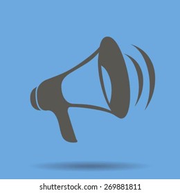 Loud-hailer symbol