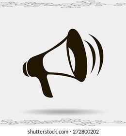 Loud-hailer symbol