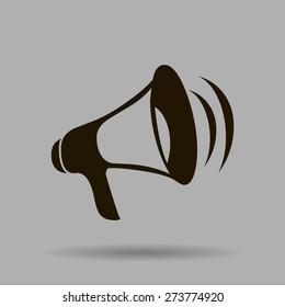 Loud-hailer symbol