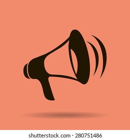 Loud-hailer symbol