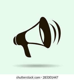 Loud-hailer symbol