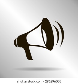 Loud-hailer symbol