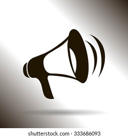 Loud-hailer symbol
