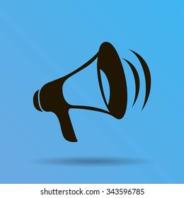 Loud-hailer symbol