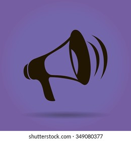 Loud-hailer symbol