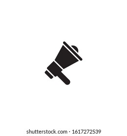 loudspeacker vector icon on white background