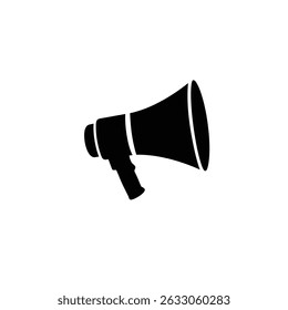 Loudspeaker announcement public address system icon.