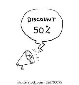 loudspeaker discount doodle