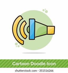 loudspeaker doodle