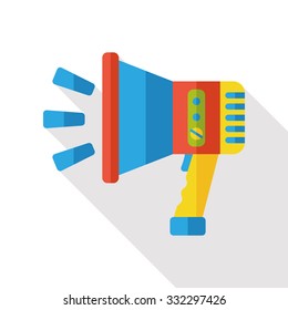 loudspeaker flat icon