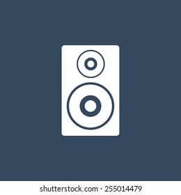  Loudspeaker flat icon. Modern flat icon for Web and Mobile Application. EPS 10. 