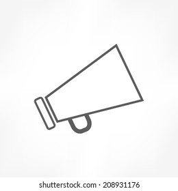 loudspeaker icon