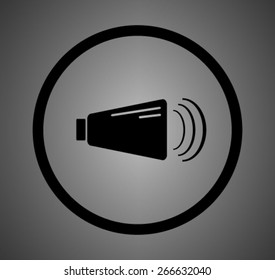 loudspeaker icon