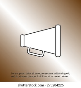 Loudspeaker Icon