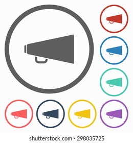 loudspeaker icon