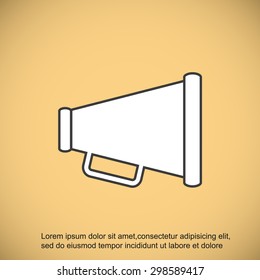 Loudspeaker Icon