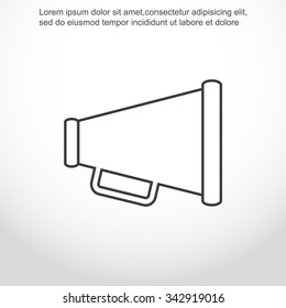 Loudspeaker Icon