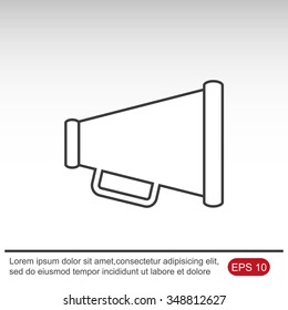 Loudspeaker Icon