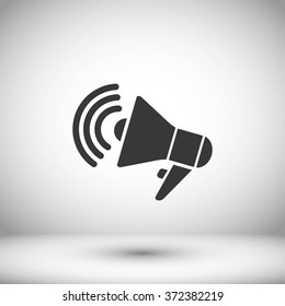 loudspeaker icon