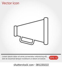 Loudspeaker Icon