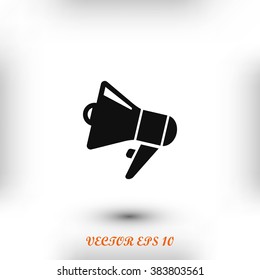 loudspeaker icon