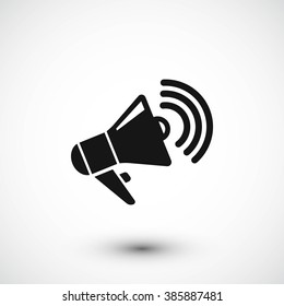 loudspeaker icon