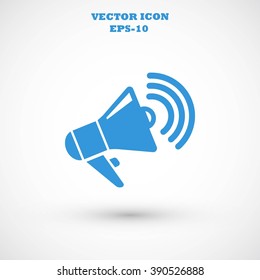 loudspeaker icon