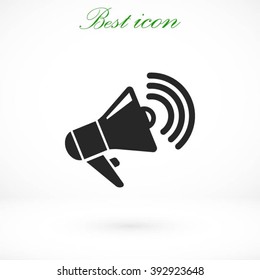 loudspeaker icon