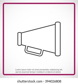 Loudspeaker Icon
