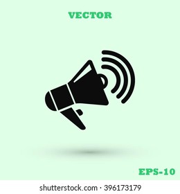 loudspeaker icon