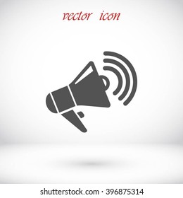 loudspeaker icon