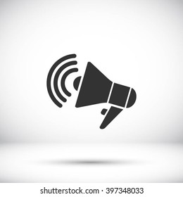 loudspeaker icon