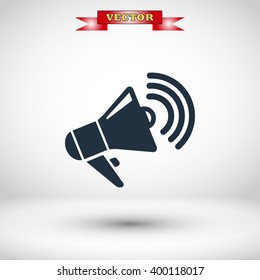 loudspeaker icon