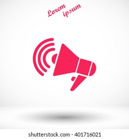 loudspeaker icon