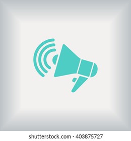 loudspeaker icon