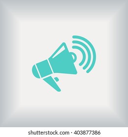 loudspeaker icon