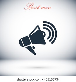 loudspeaker icon