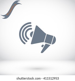 loudspeaker icon