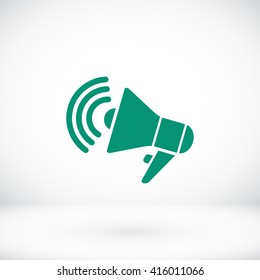 loudspeaker icon