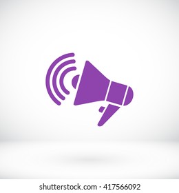loudspeaker icon