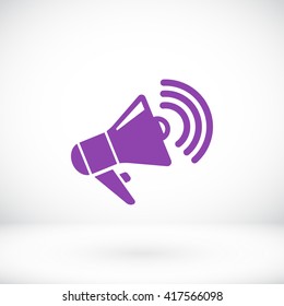 loudspeaker icon