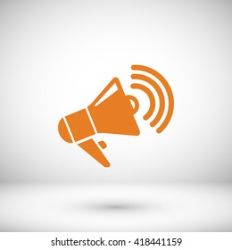 loudspeaker icon