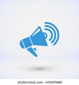 loudspeaker icon