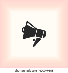 loudspeaker icon