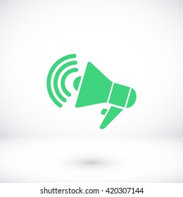 loudspeaker icon