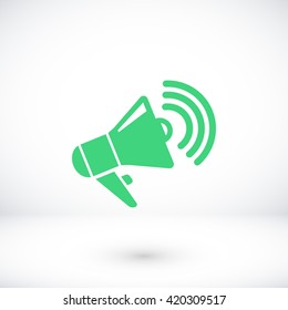 loudspeaker icon