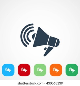 loudspeaker icon